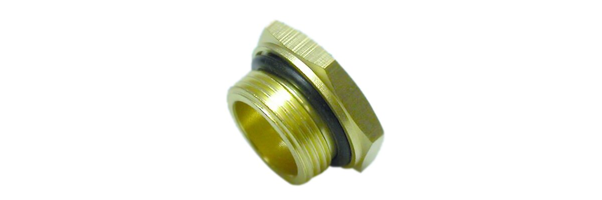 Blindstopfen für Druckluftkessel M22x1,5