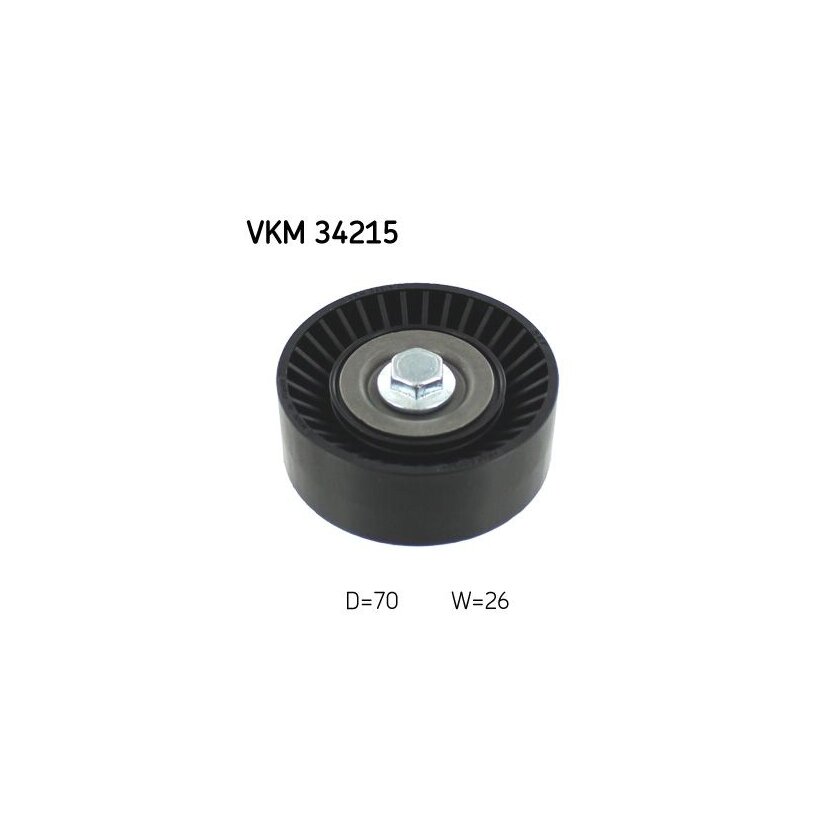 SKF Umlenk-/Führungsrolle, Keilrippenriemen VKM 34215 - VKM34215 für 1714843
