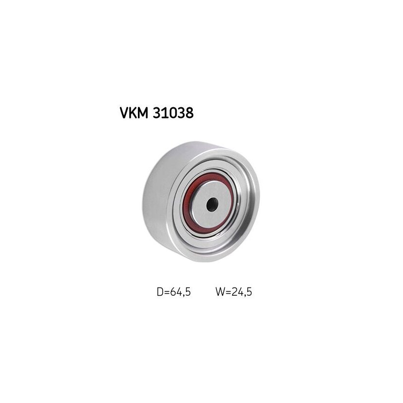 SKF Umlenk-/Führungsrolle, Keilrippenriemen VKM 31038 - VKM31038 für 059 903 341