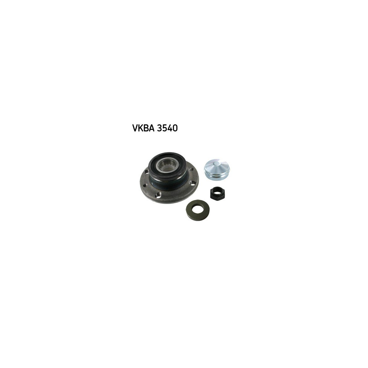 SKF Radlagersatz VKBA 3540 - VKBA3540 für 46519901