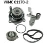 SKF Wasserpumpe + Zahnriemensatz VKMC 01170-2 - VKMC011702 für 06A 109 181
