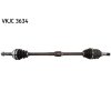 SKF Antriebswelle VKJC 3634 - VKJC3634 für 43410-20451