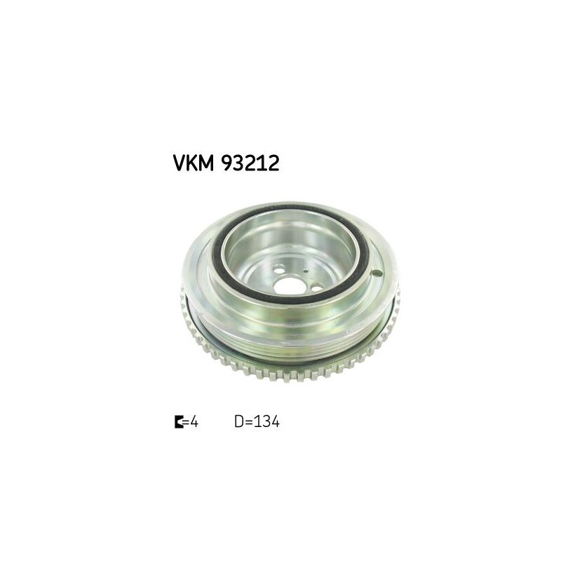 SKF Riemenscheibe, Kurbelwelle VKM 93212 - VKM93212 für 55189263