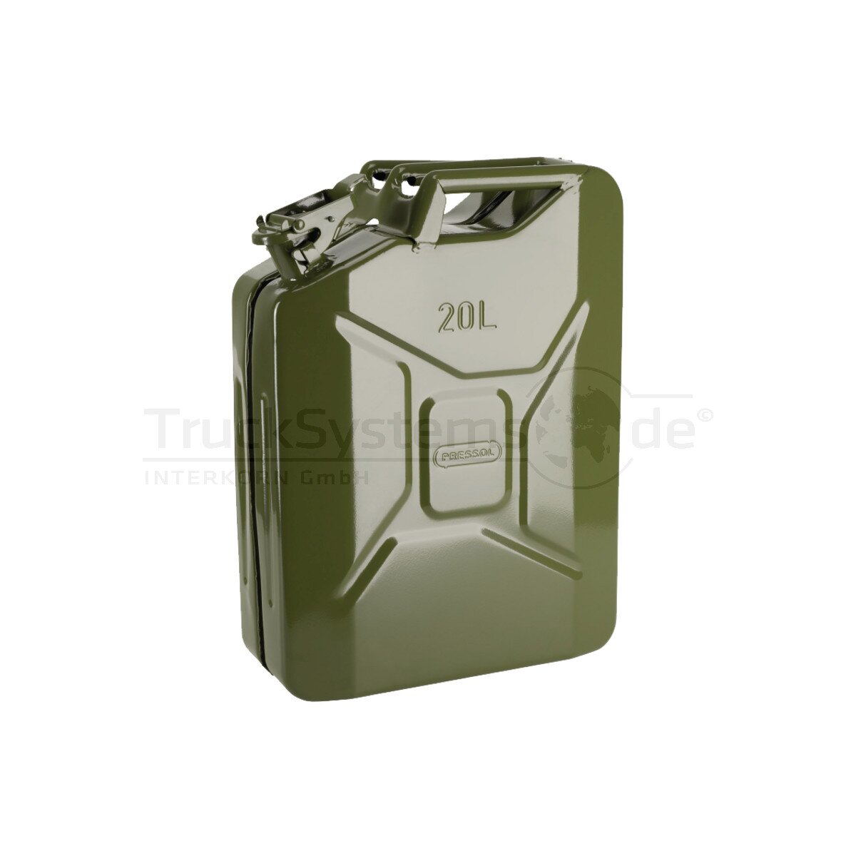 Benzinkanister UN oliv-grün Metall 20l - 10.127 - 4007928101273