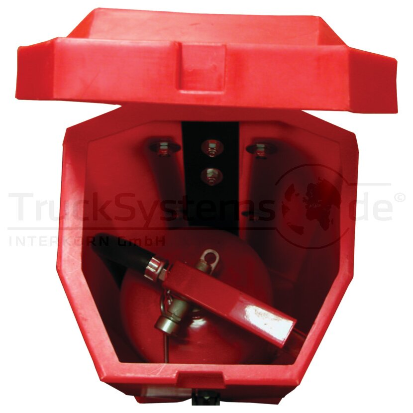 JONESCO Feuerlöscherk rot Top Loader 650x260x275  - JBFR65