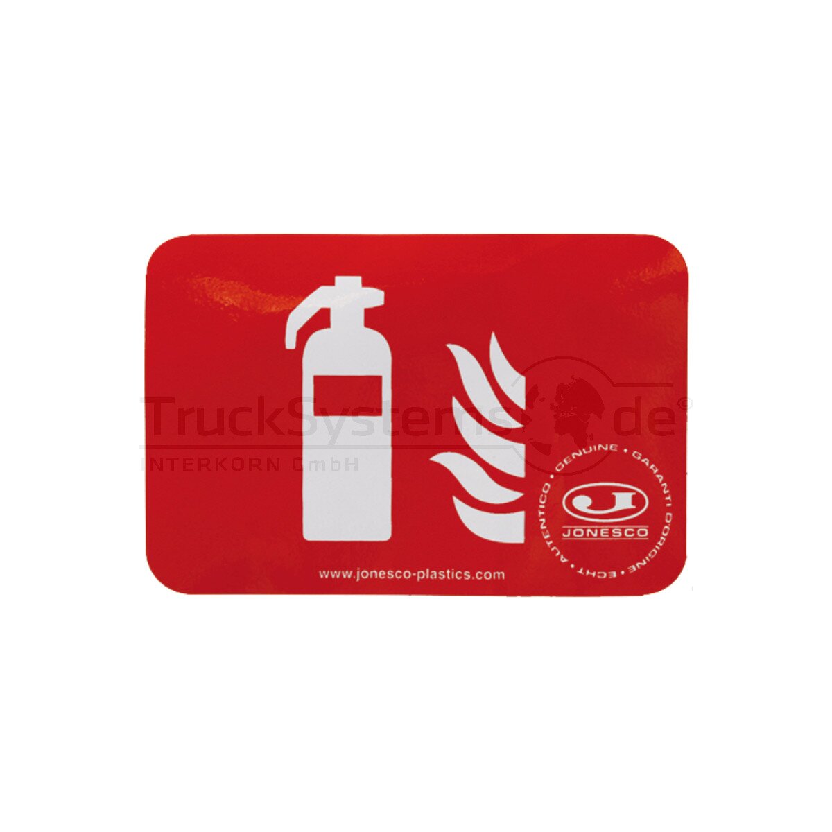 JONESCO Feuerlöscherkastenschild - KIT-LAB-FIRE Intern. - KITLABFIREIntern