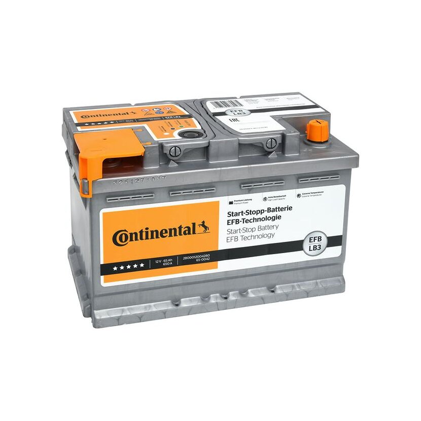 CONTINENTAL Starterbatterie 2800012004280 für 1834683
