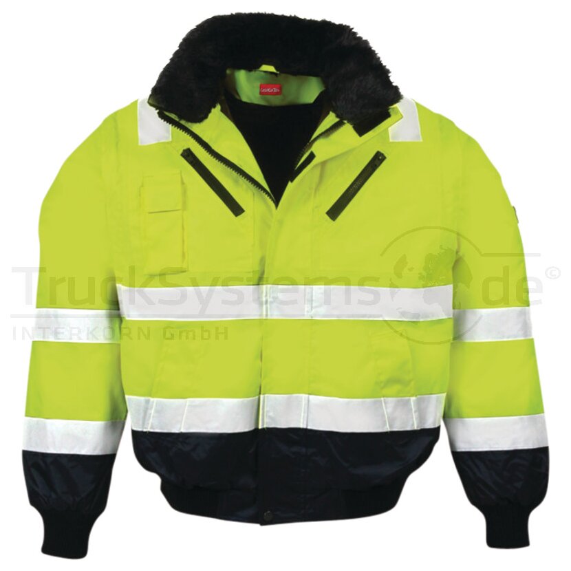 Warnschutz Piloten Jacke leuchtgelb L  - 480770-L - 4041095807729 - 480770L