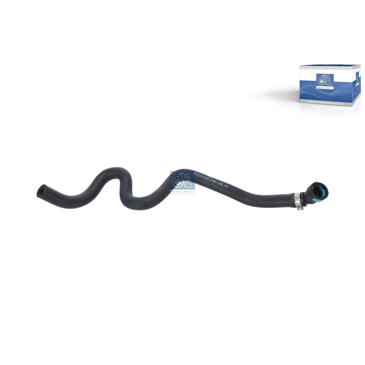 DT Spare Parts Kühlerschlauch, ohne Federbandschelle 1.00415SP - 100415SP