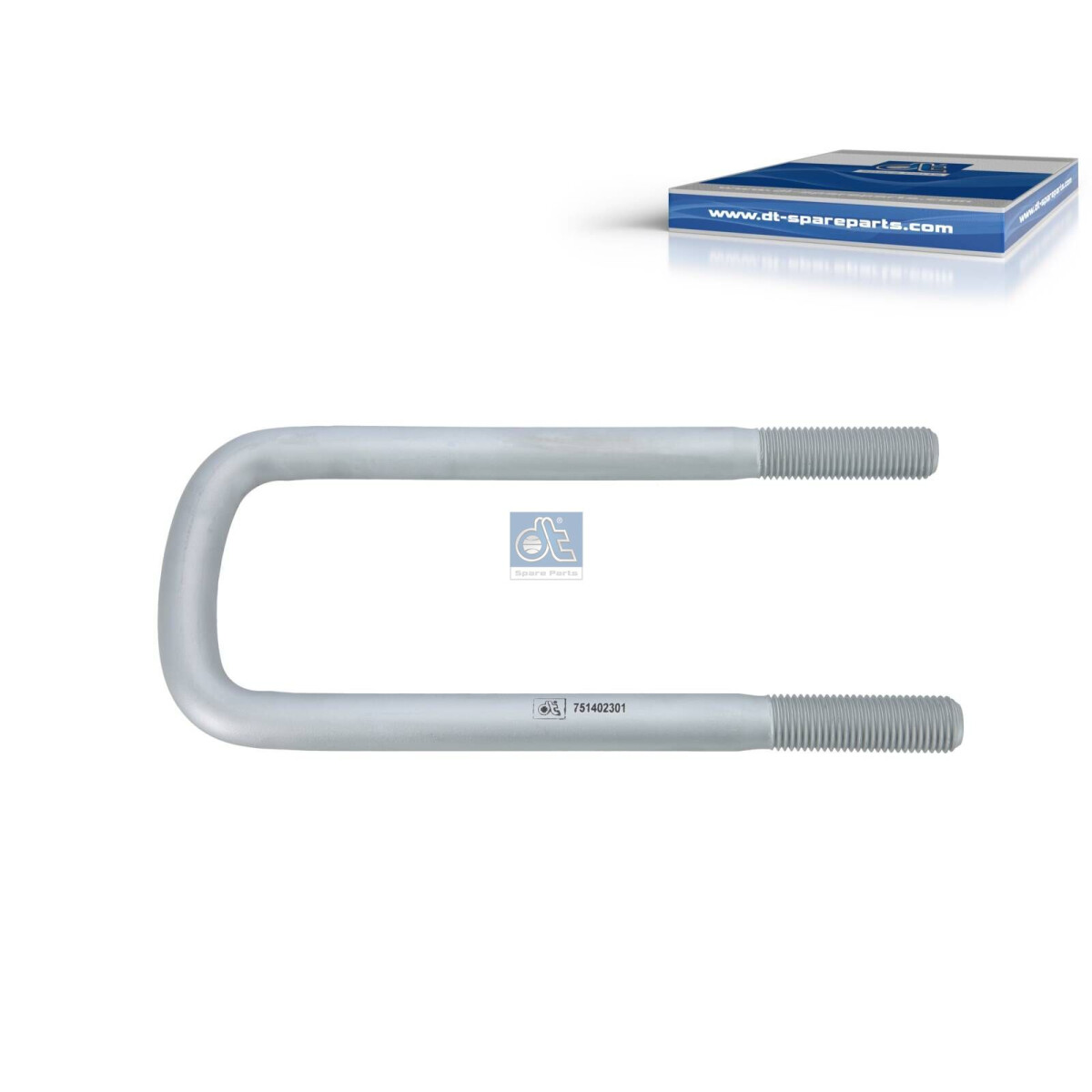 DT Spare Parts U-Bolzen, Oberfläche: geometisiert 1.55702 - 155702