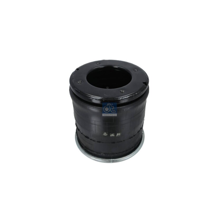 DT Spare Parts Luftfederbalg, mit Stahlkolben, D: 286 mm, Dmax: 345 mm, M12 x 1,75, M22 x 1,5, L: 340 mm 10.36029 - 1036029