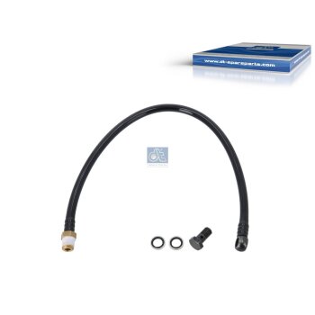 DT Spare Parts Schlauchleitung, Fahrerhauskippung, M8 x...