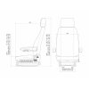 GRAMMER LKW Sitz Fahrersitz Amarillo 90.3 Standard - MAN - 1040313 - MSG 90.3P