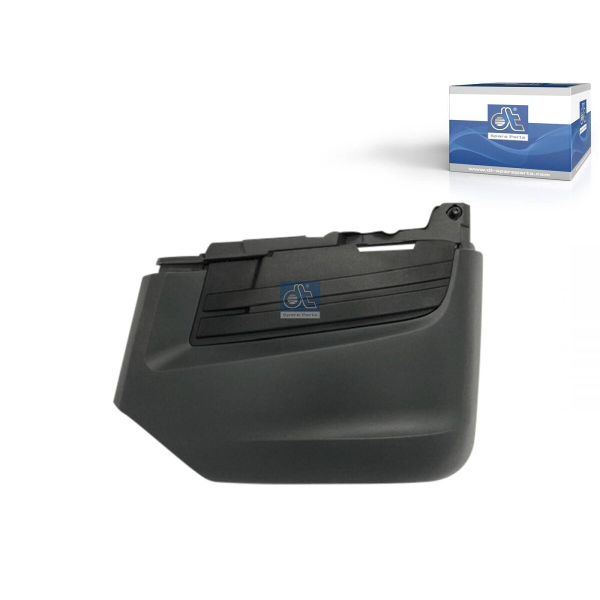 DT Spare Parts Stoßstangenabdeckung, links, grau 3.81301 - 381301