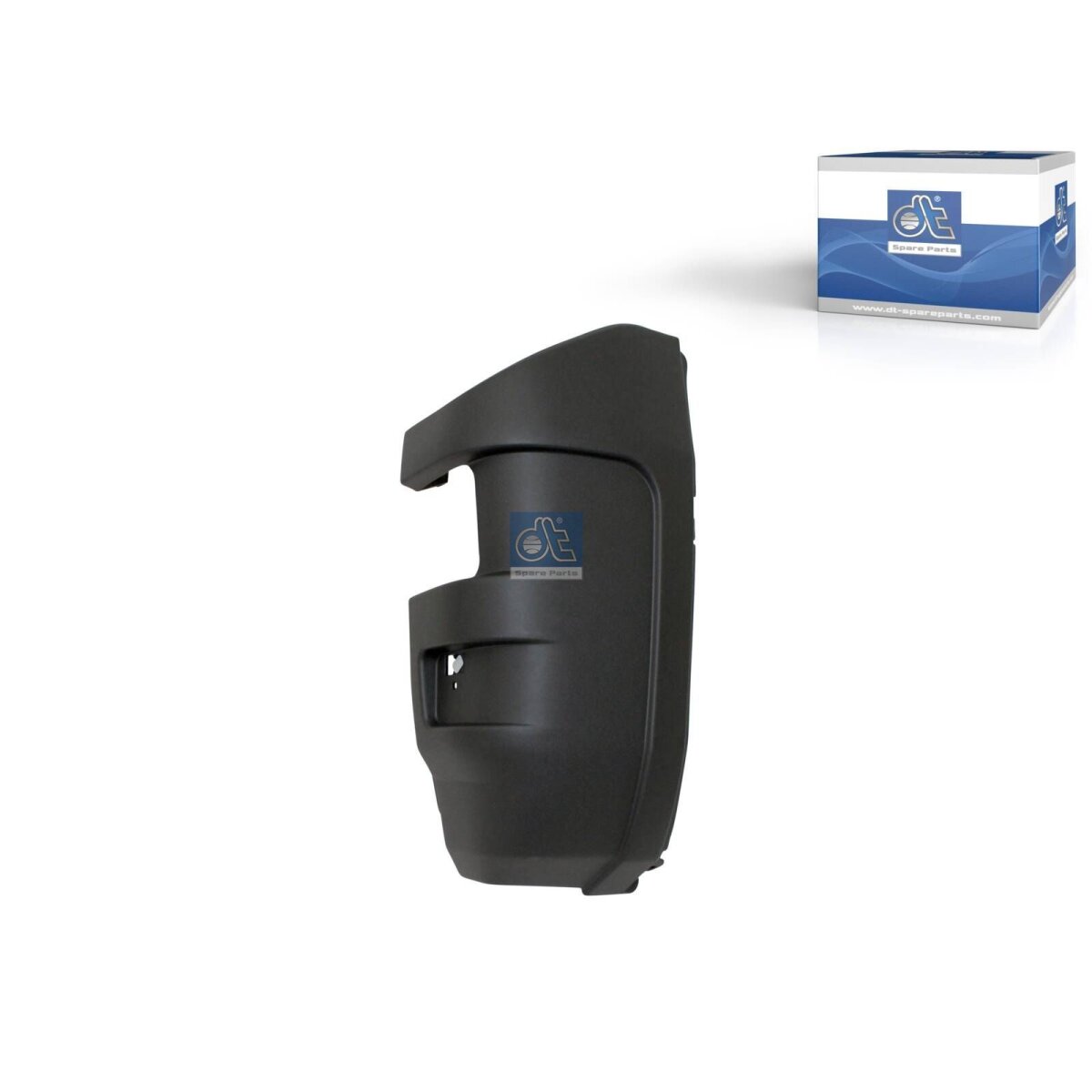 DT Spare Parts Stoßstangenecke, hinten, rechts, schwarz 7.00127 - 700127