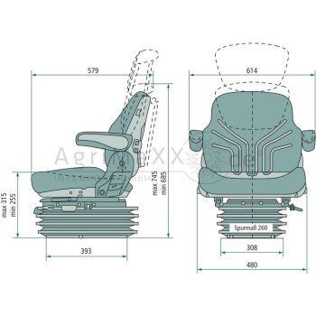 GRAMMER Sitz MSG95G/721 - AU5027798 - 1248637