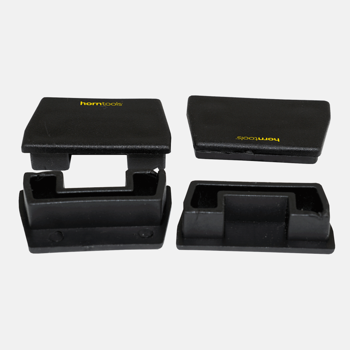 horntools Dachzelt Endkappen für Befestigungsschienen 4 Stück - PHRTEXTRUC