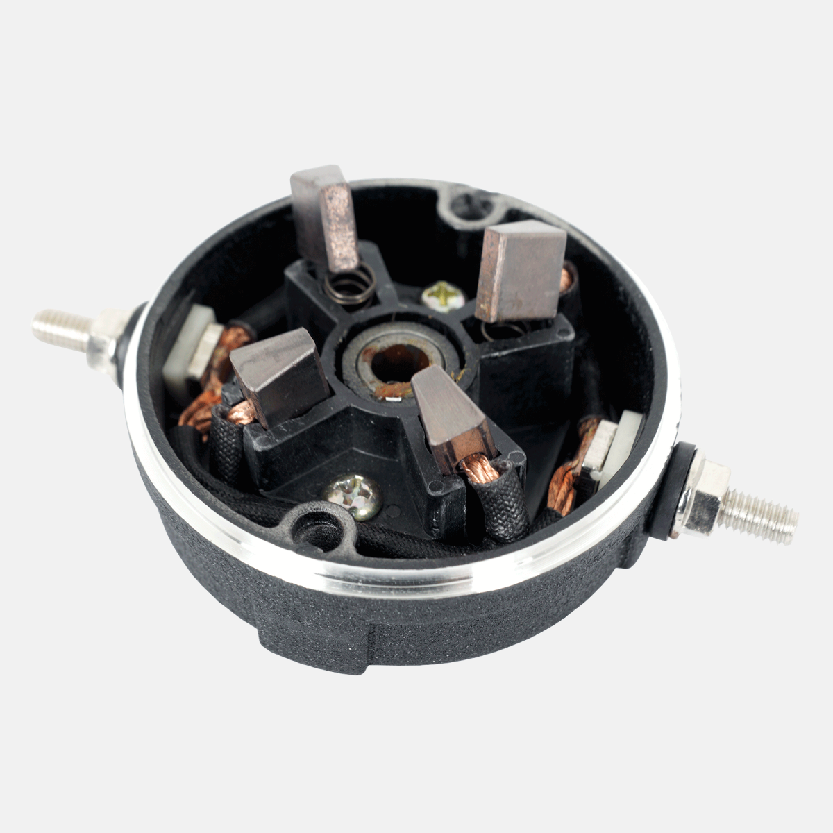 horntools Seilwinden Kohlen mit Halterplatte Elektromotor - PHSW95GBRUSH