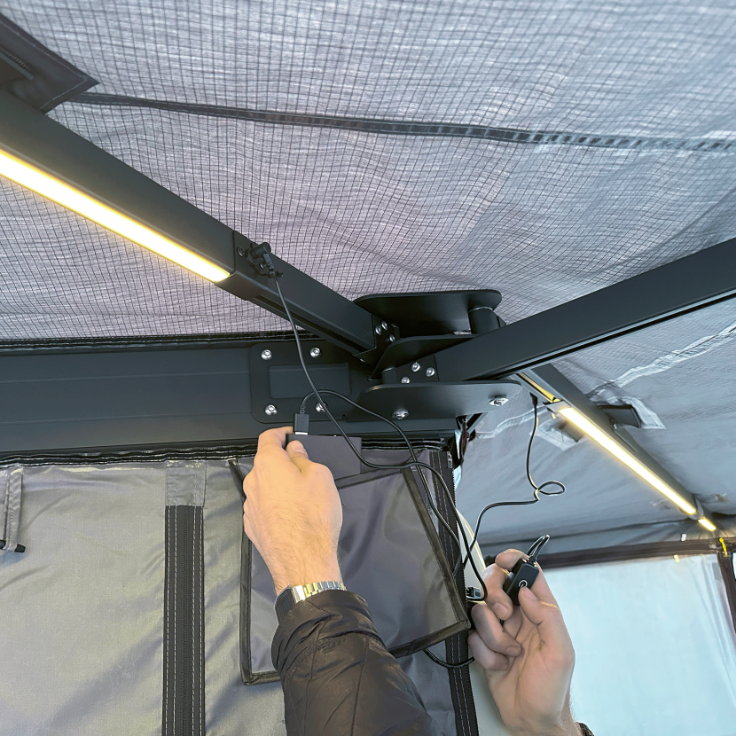 horntools 270 Grad Markise Horizon (freitragend) - HRTAW270L201_X - HRTAW270L201X