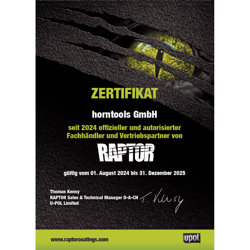 horntools RAPTOR Pistole mit verstellbarer Düse - HUPOLGUNVN