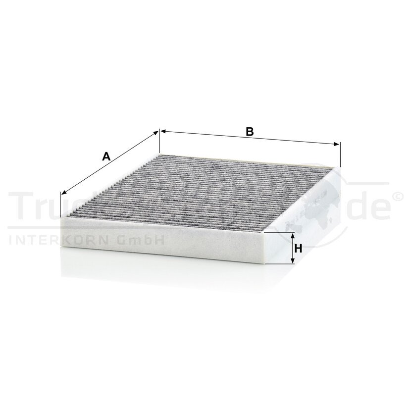 MANN-FILTER Filter, Innenraumluft CUK 31 003 - CUK31003 für 4M0 819 439 A