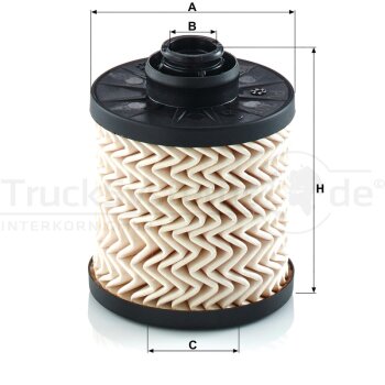MANN-FILTER Kraftstofffilter PU 7011 z - PU7011z für...