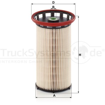 MANN-FILTER Kraftstofffilter PU 8028 - PU8028 für...