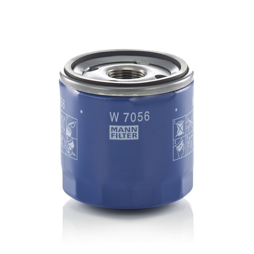 MANN-FILTER Ölfilter W 7056 - W7056 für 12640445