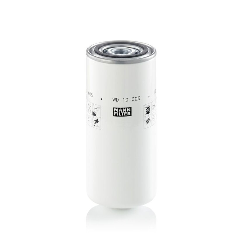 MANN-FILTER Filter, Arbeitshydraulik WD 10 005 - WD10005 für 3657889M1