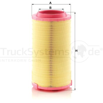 MANN-FILTER Luftfilter C 27 038/1 - C27038/1 für...