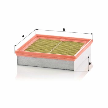 MANN-FILTER Innenraumluftfilter MANN FP 2184 - FP2184