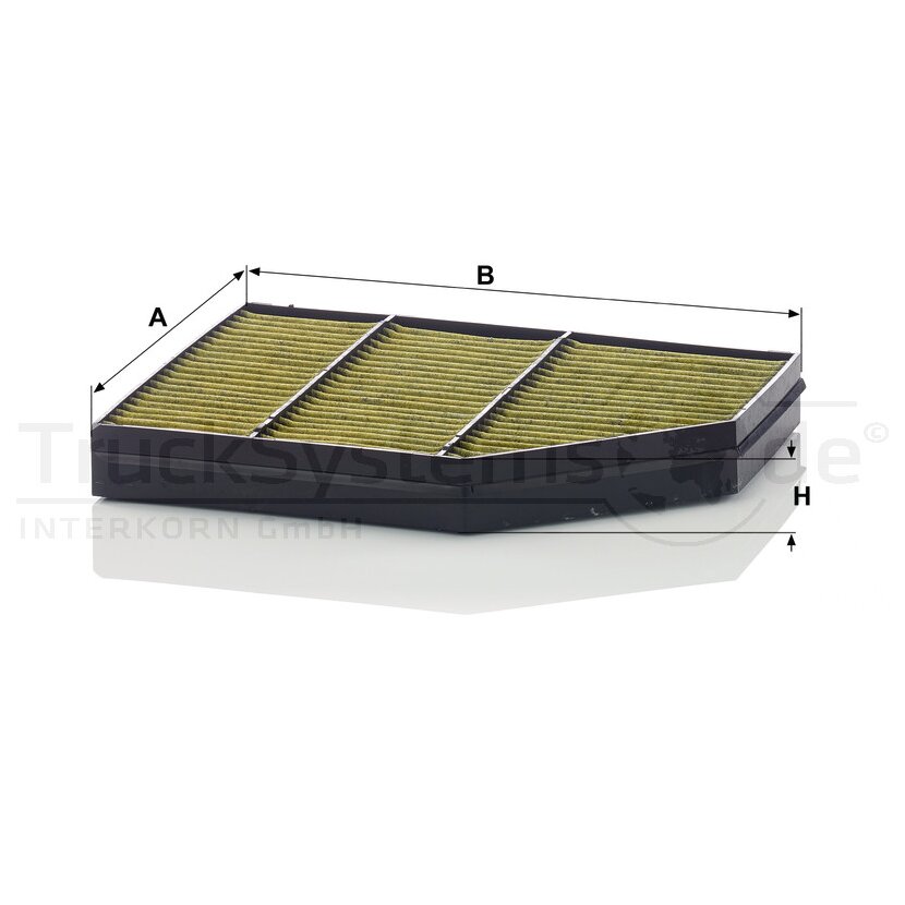 MANN-FILTER Filter, Innenraumluft FP 32 001 - FP32001 für 000 830 97 18