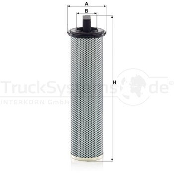 MANN-FILTER Filter, Arbeitshydraulik HD 11 005 - HD11005...
