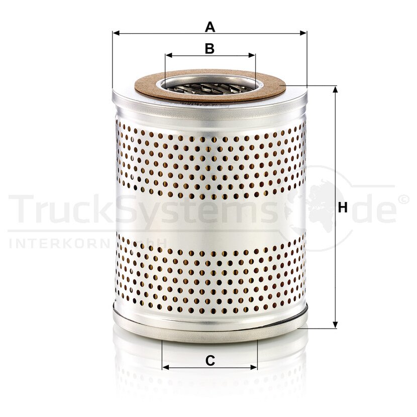 MANN-FILTER Filter, Arbeitshydraulik H 1263/1 x - H1263/1x für 73327637