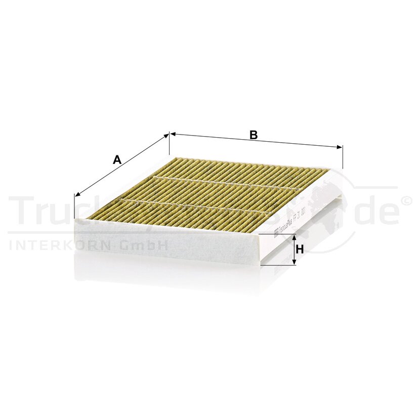 MANN-FILTER Filter, Innenraumluft FP 31 001 - FP31001 für 23515118