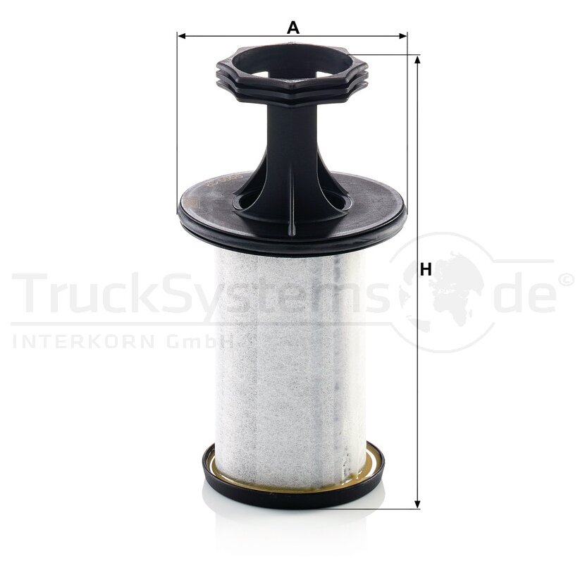 MANN-FILTER Filter, Kurbelgehäuseentlüftung LC 5005 x - LC5005x für 10032835