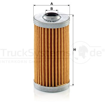 MANN-FILTER Kraftstofffilter P 4004 x - P4004x für...