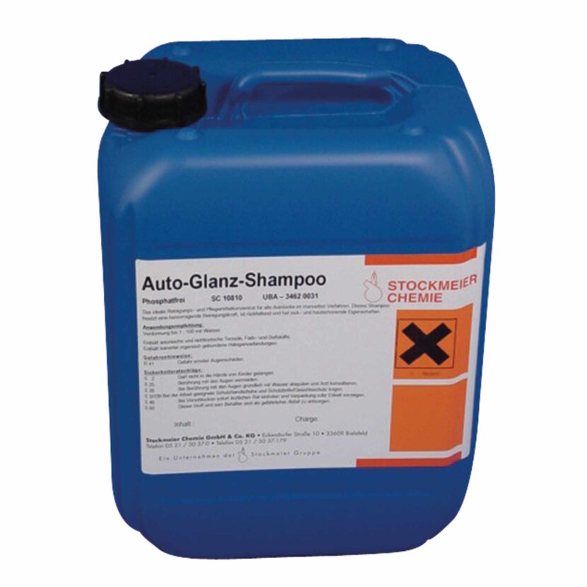 STOCKMEIER Shampoo mit Wachs (rückfettend) 10l  - ZPR0 1000545525000 - ZPR01000545525000