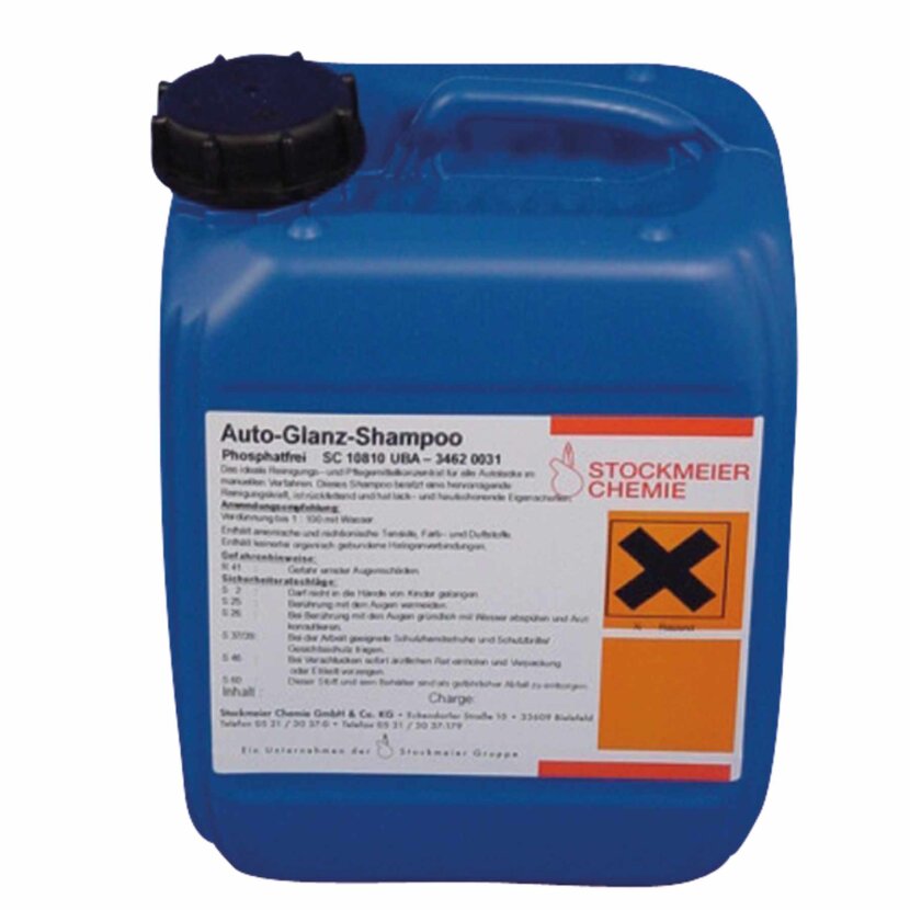 STOCKMEIER Shampoo mit Wachs (rückfettend) 5l  - ZPR0 1000545526000 - ZPR01000545526000