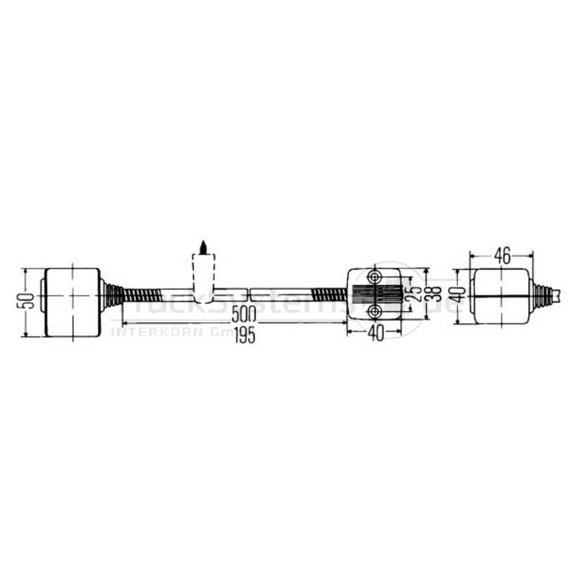 HELLA Leseleuchte 12Volt - 2AB 004 532-001 - 2AB004532001