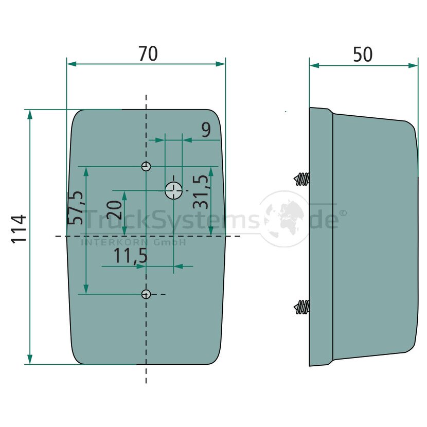HELLA Blinkleuchte - 2BA 002 324-001 - 2BA002324001