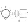 HELLA Blinkleuchte Einbau vorne - 2BA 008 221-217 - 2BA008221217