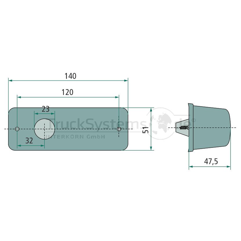 HELLA Zusatz - Blinkleuchte links 12 / 24 V - 2BM 006 692-011 - 4082300039153 - 2BM006692011