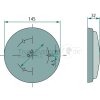 HELLA Deckenleuchte Durchmesser145mm - 2JA 003 232-001 - 2JA003232001