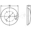 HELLA Deckenleuchte Durchmesser145mm - 2JA 003 232-001 - 2JA003232001
