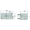 HELLA Kennzeichenleuchte links - 2KA 003 168-021 - 2KA003168021