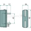 HELLA Kennzeichenleuchte links rechts - 2KA 997 011-001 - 2KA997011001