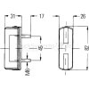 HELLA Kennzeichenleuchte links rechts - 2KA 997 011-011 - 2KA997011011