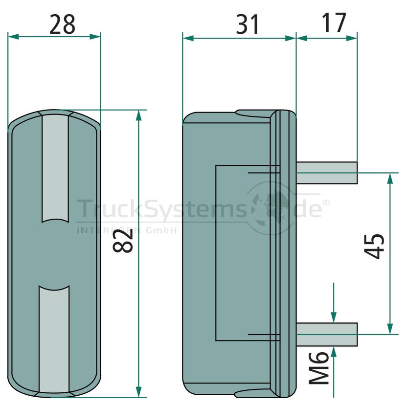 HELLA Kennzeichenleuchte links rechts - 2KA 997 011-021 - 2KA997011021
