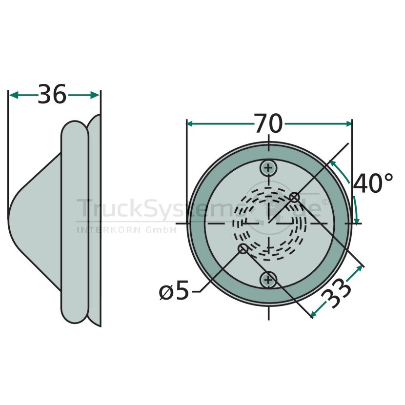 HELLA Positionsleuchte links/ rechts 12 Volt - 2PF 997 022-011 - 2PF997022011